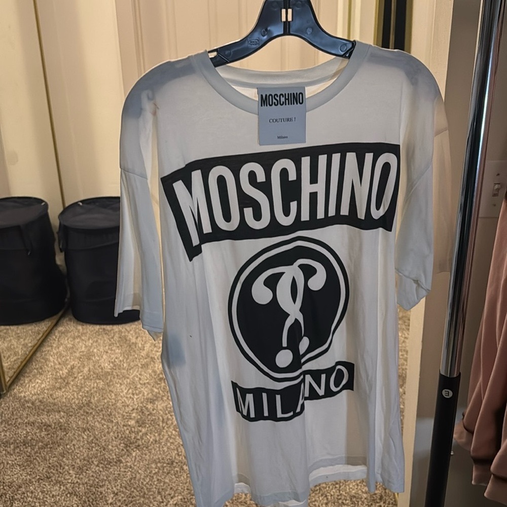 Oversized Moschino ShirtDress